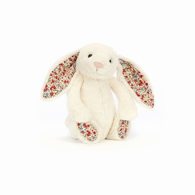 Jellycat Blossom Cream Bunnies USA | 26195KIYV